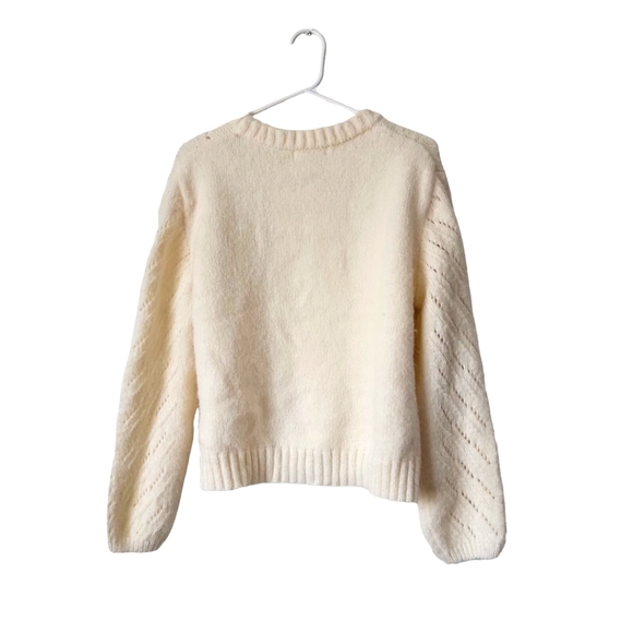 Large cream Elodie sweater - Picture 2 of 4